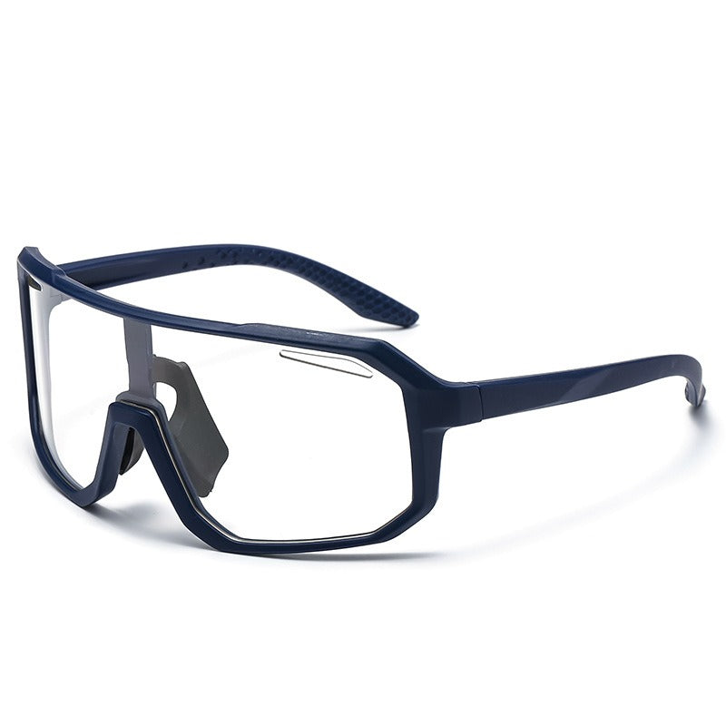 Oversized Colorful Sports Sunglasses