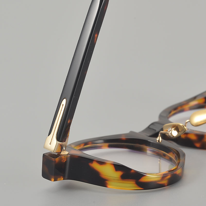 Retro Round Acetate Glasses Frames