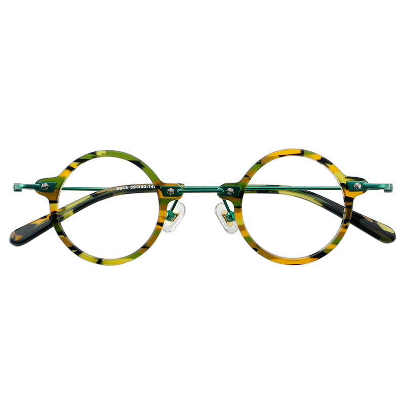 Small Round Acetate Glasses Frames