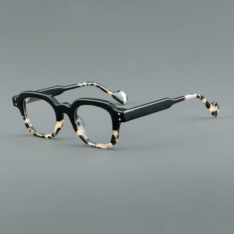 Retro Square Acetate Glasses Frames