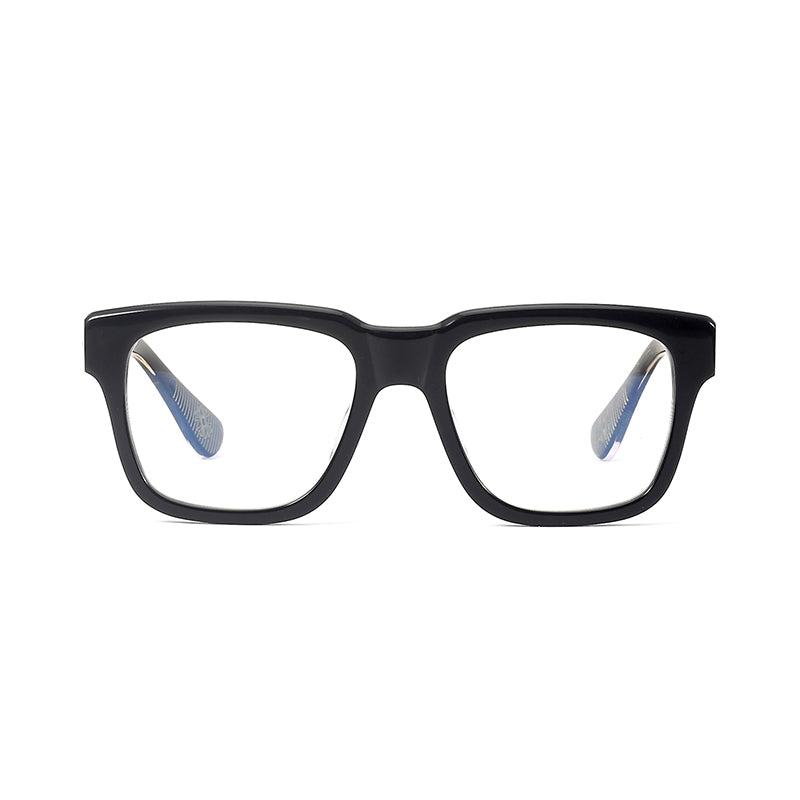 Retro Rectangular Acetate Glasses Frames