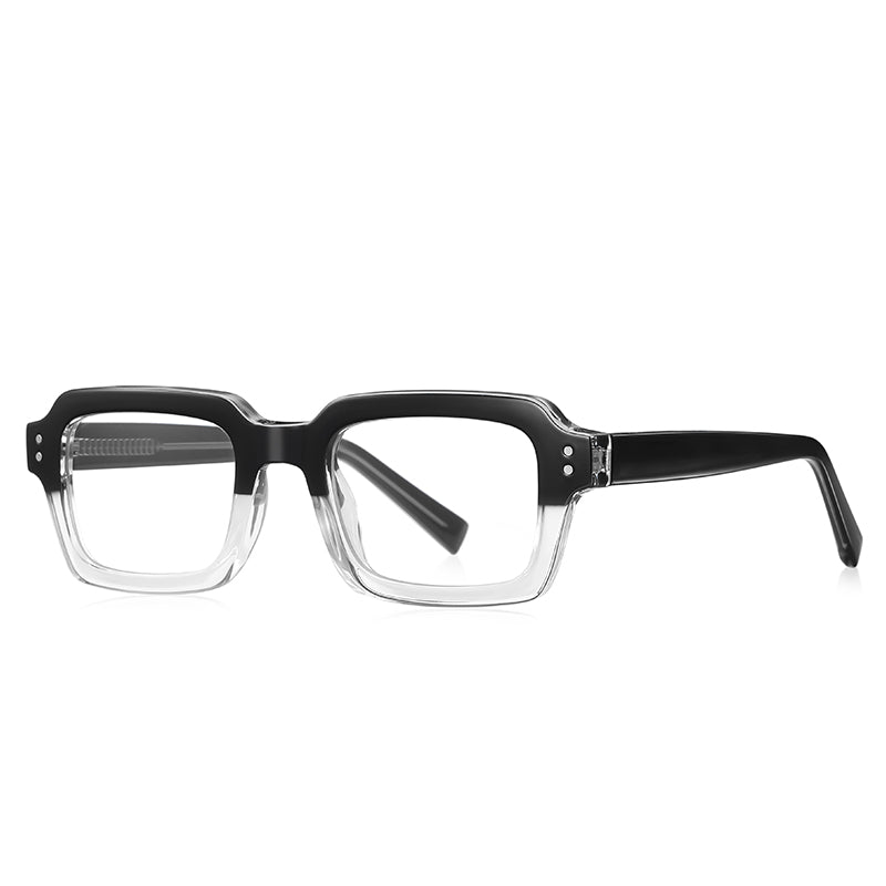 Vintage Black Square Glasses Frames