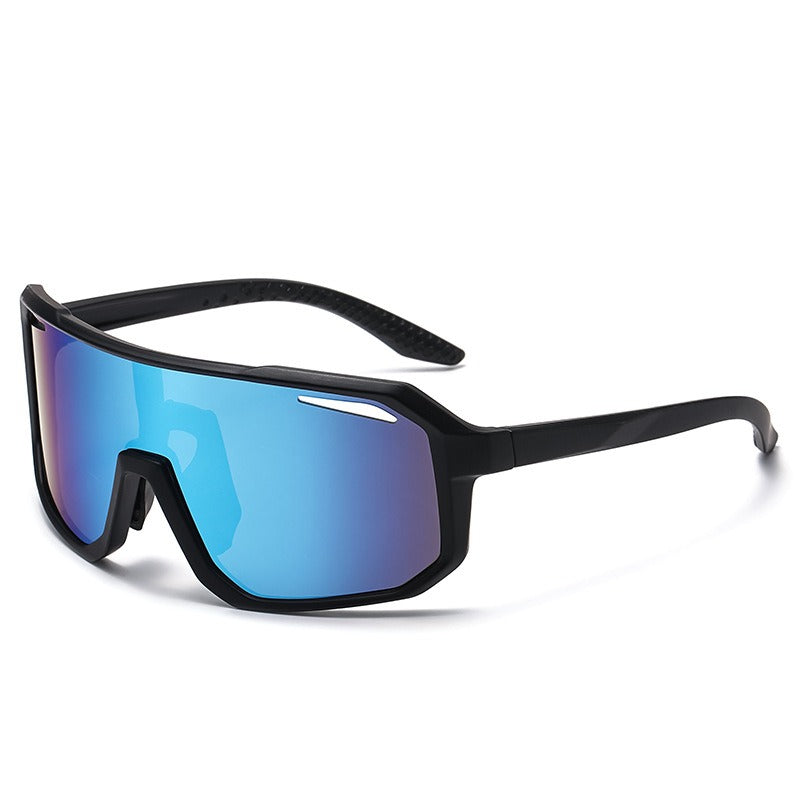 Oversized Colorful Sports Sunglasses