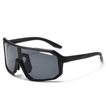 Oversized Colorful Sports Sunglasses temple detail