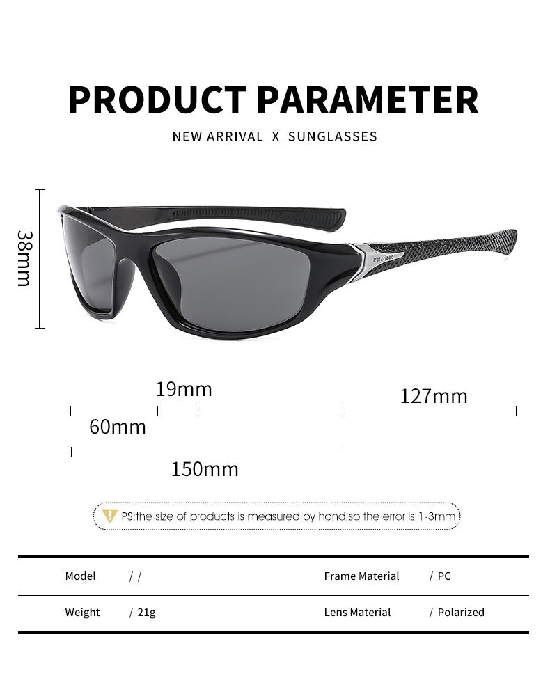 Polarized Photochromic Sports Sunglasses additional product view