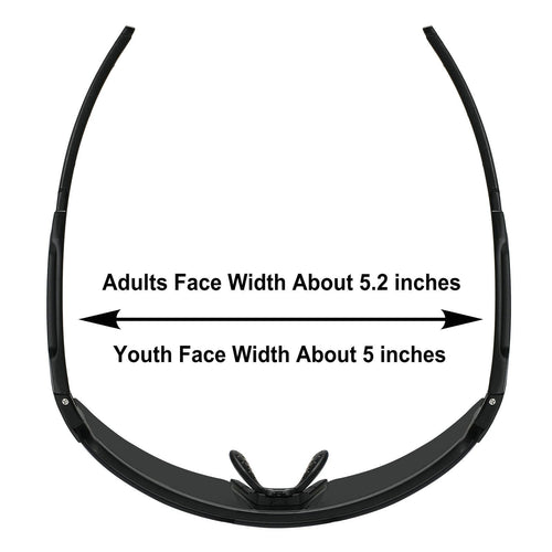 Two Sizes For Adults and Youth Polarized Sunglasses