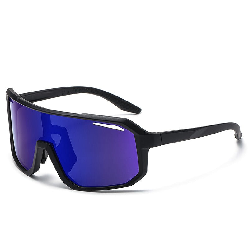Oversized Colorful Sports Sunglasses