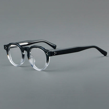 Vintage Acetate Glasses Frames lens detail