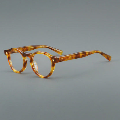 Vintage Acetate Glasses Frames temple detail