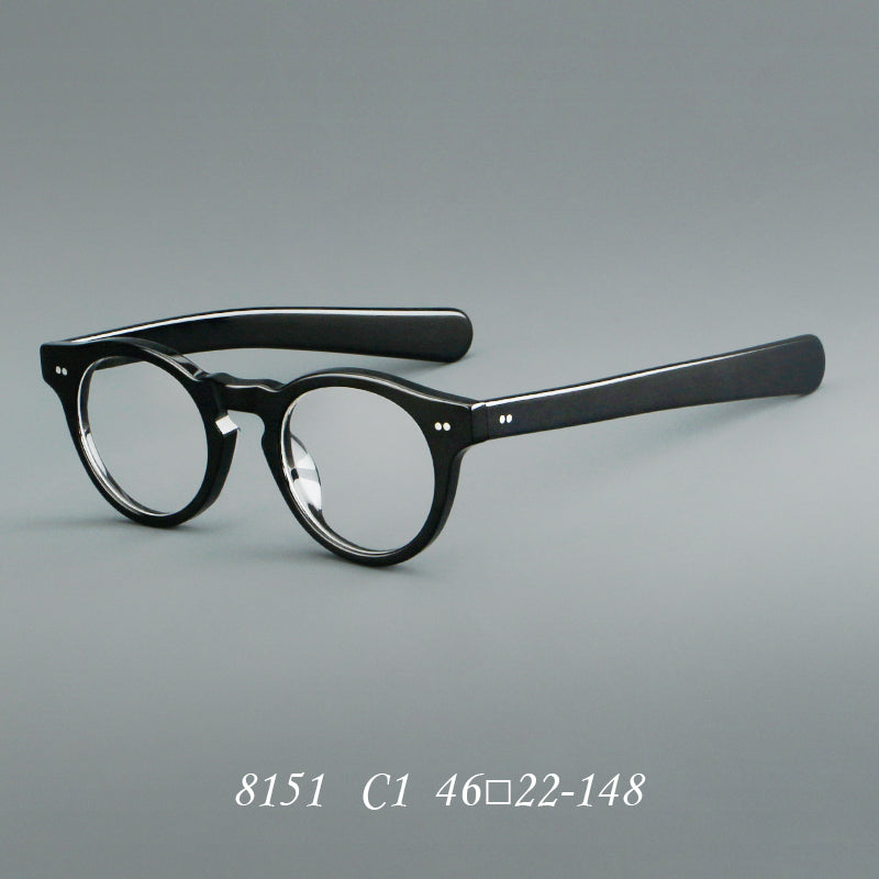 Vintage Round Acetate Glasses Frames
