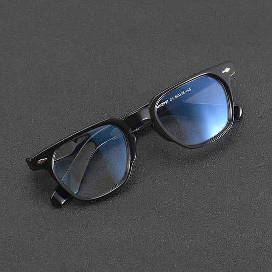 Retro Rectangular Acetate Glasses Frames