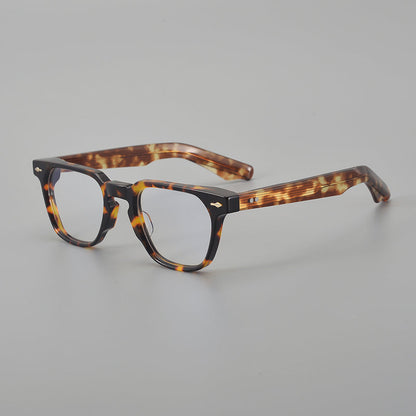 Retro Rectangular Acetate Glasses Frames additional product view