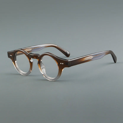 Vintage Acetate Glasses Frames front view