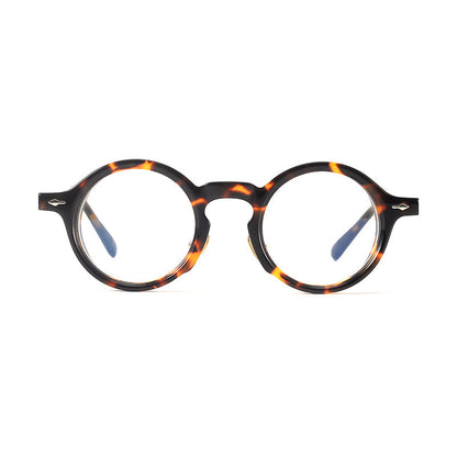 Retro Round Acetate Glasses Frames additional product view