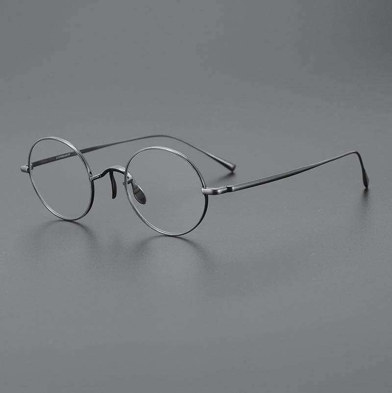 Vintage Round Titanium Glasses Frames