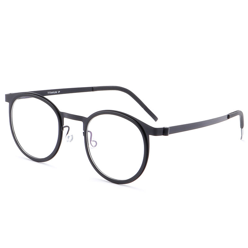 Vintage Round Titanium Glasses Frames