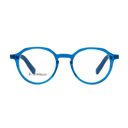 Retro Round Titanium Alloy Glasses Frames additional product view