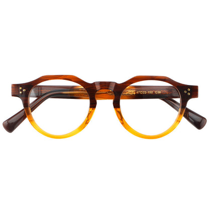 Retro Round Acetate Glasses Frames additional product view