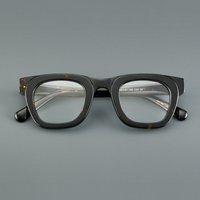 Classic Square Acetate Glasses Frames