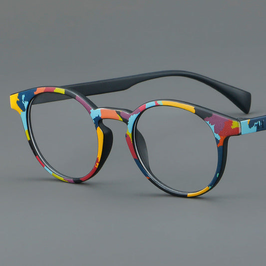 Painted Cat-Eye Glasses Frames