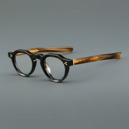 Vintage Geometric Acetate Glasses Frames