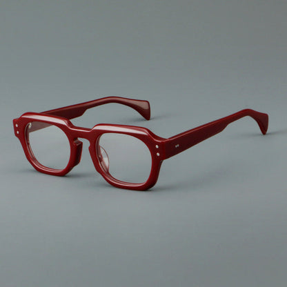 Retro Square Acetate Glasses Frames additional product view