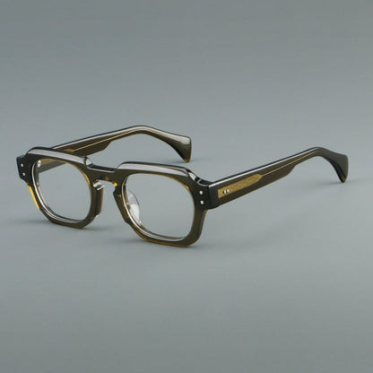 Retro Square Acetate Glasses Frames additional product view