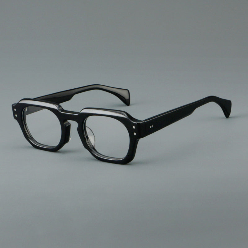 Retro Square Acetate Glasses Frames