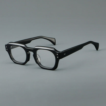 Retro Square Acetate Glasses Frames