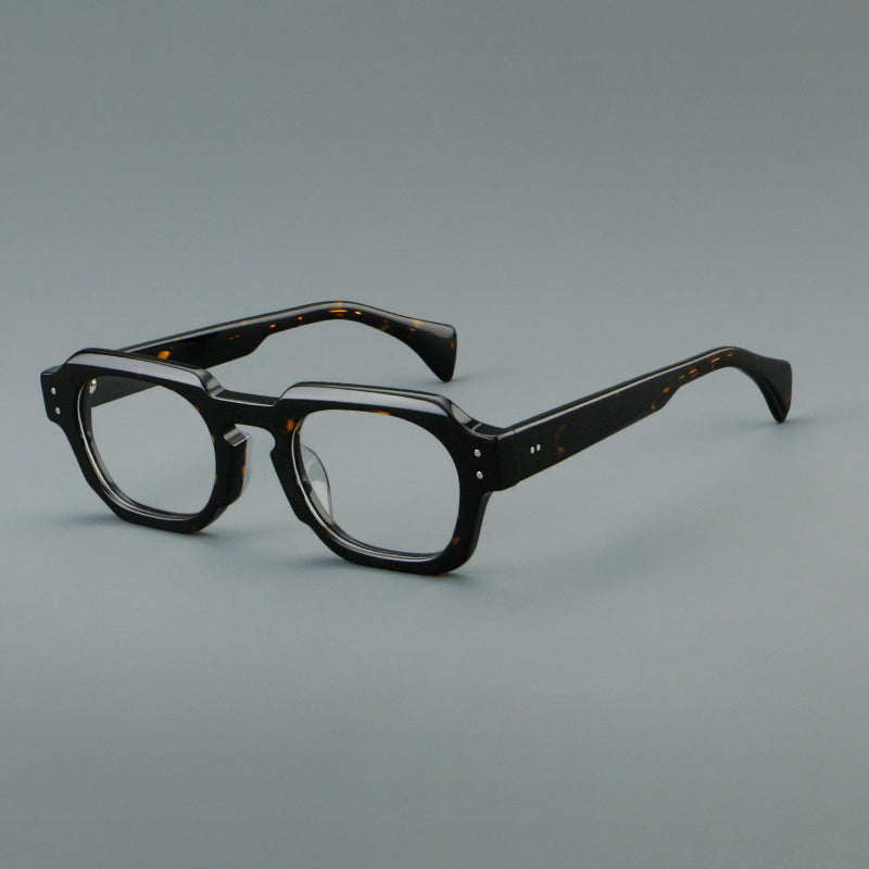 Retro Square Acetate Glasses Frames