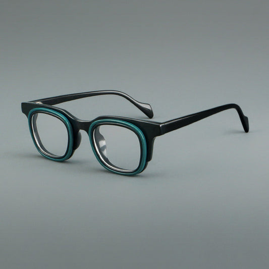 Retro Square Acetate Glasses Frames