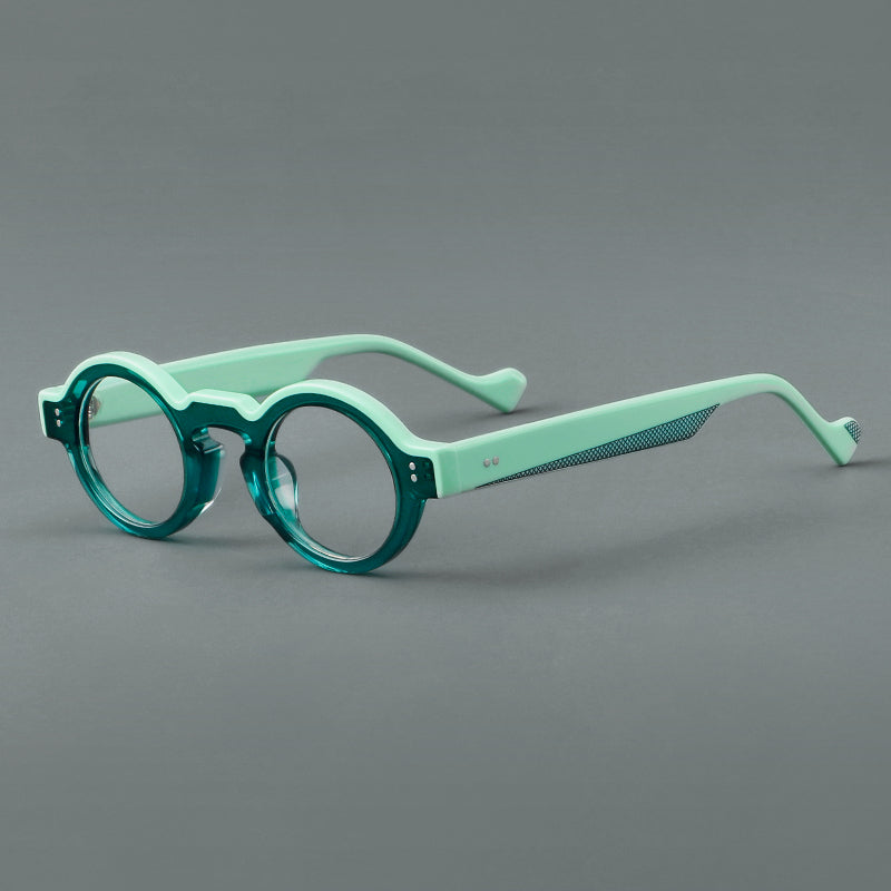 Retro Oval Acetate Glasses Frames
