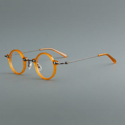 Small Round Acetate Glasses Frames additional product view