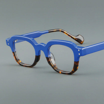 Retro Square Acetate Glasses Frames additional product view