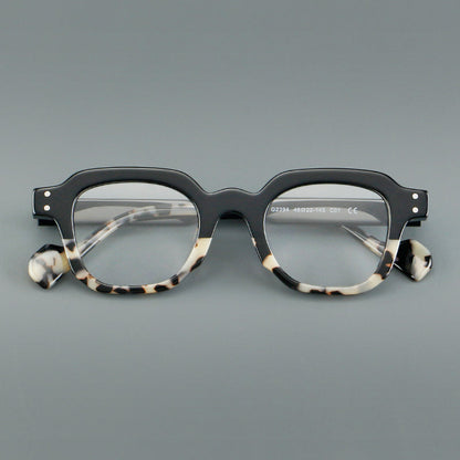 Retro Square Acetate Glasses Frames additional product view