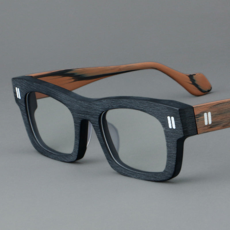 Retro Square Acetate Glasses Frames