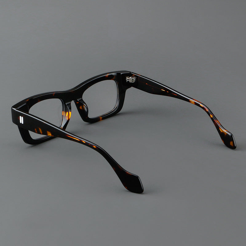 Retro Square Acetate Glasses Frames
