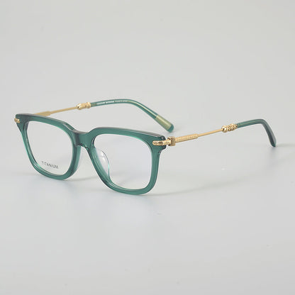 Retro Square Glasses Frames additional product view