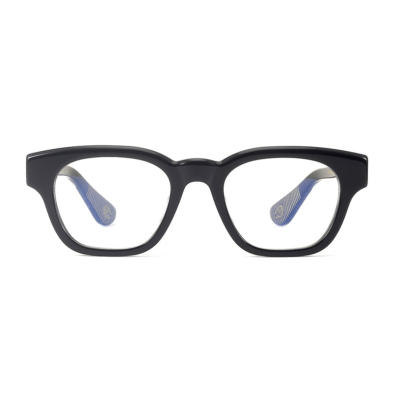 Rectangular Acetate and Titanium Glasses Frames