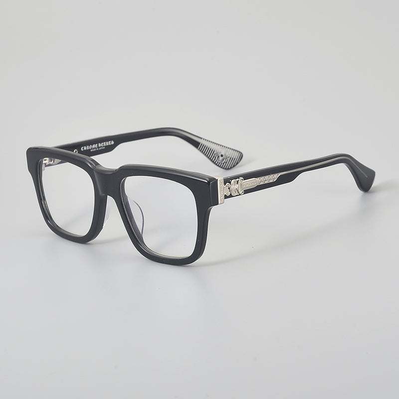 Retro Rectangular Acetate Glasses Frames