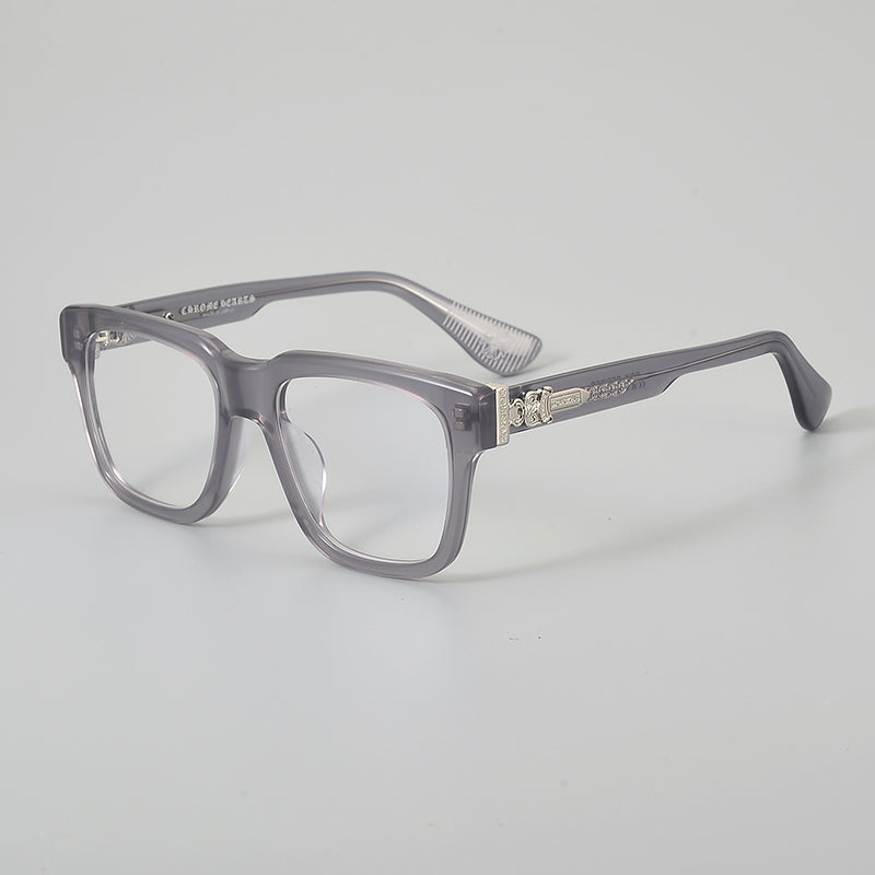 Retro Rectangular Acetate Glasses Frames