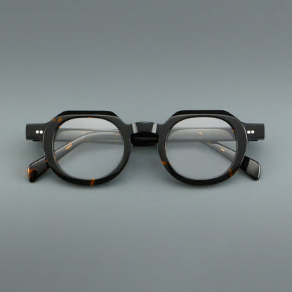 Vintage Acetate Glasses Frames front view