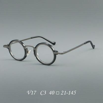 Punk Style Acetate Glasses Frames frame detail