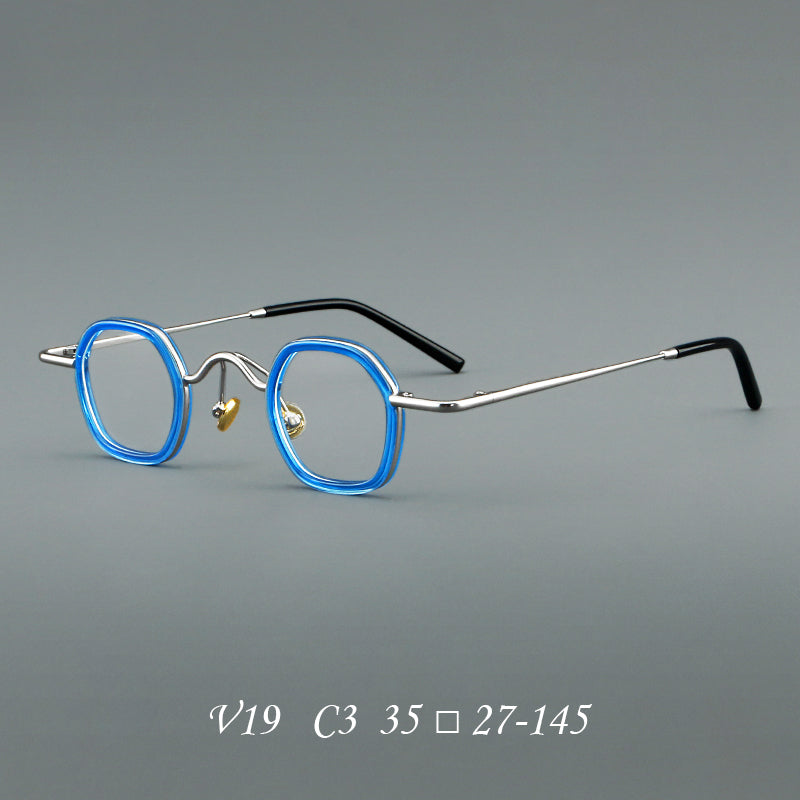 Punk Vintage Round Glasses Frames