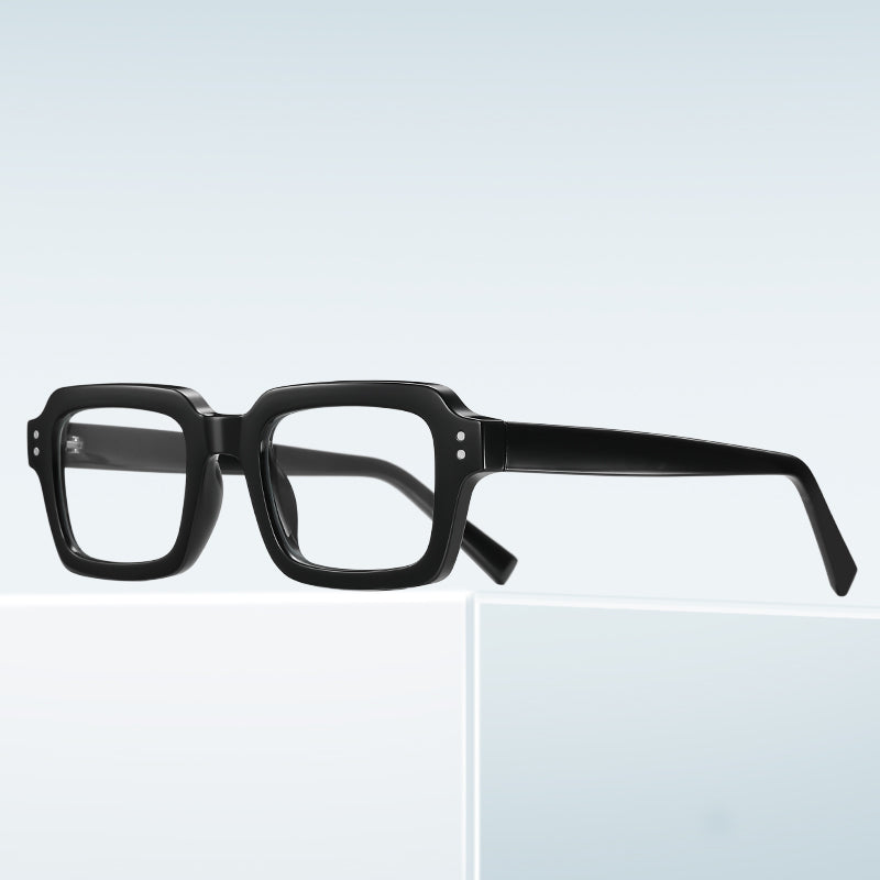 Vintage Black Square Glasses Frames