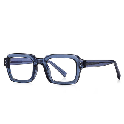 Vintage Black Square Glasses Frames additional product view