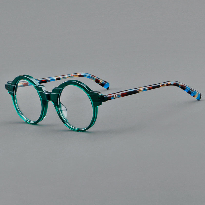 Vintage Round Acetate Glasses Frames