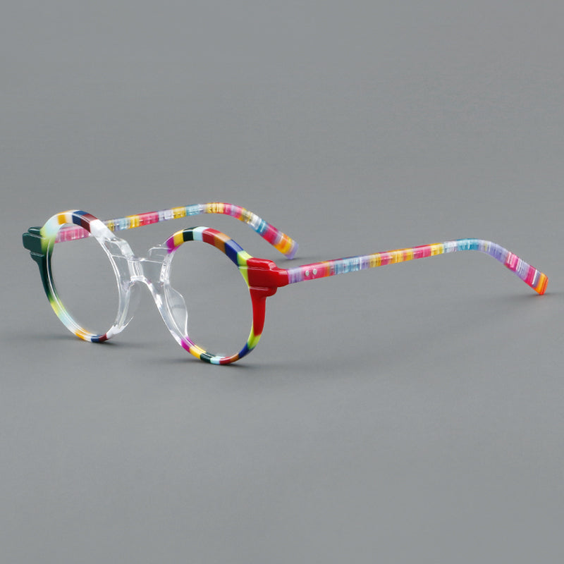 Vintage Round Acetate Glasses Frames