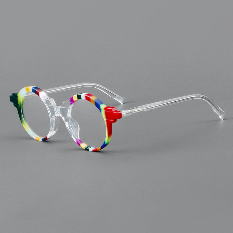 Vintage Round Acetate Glasses Frames