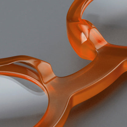 Retro Round Acetate Glasses Frames additional product view